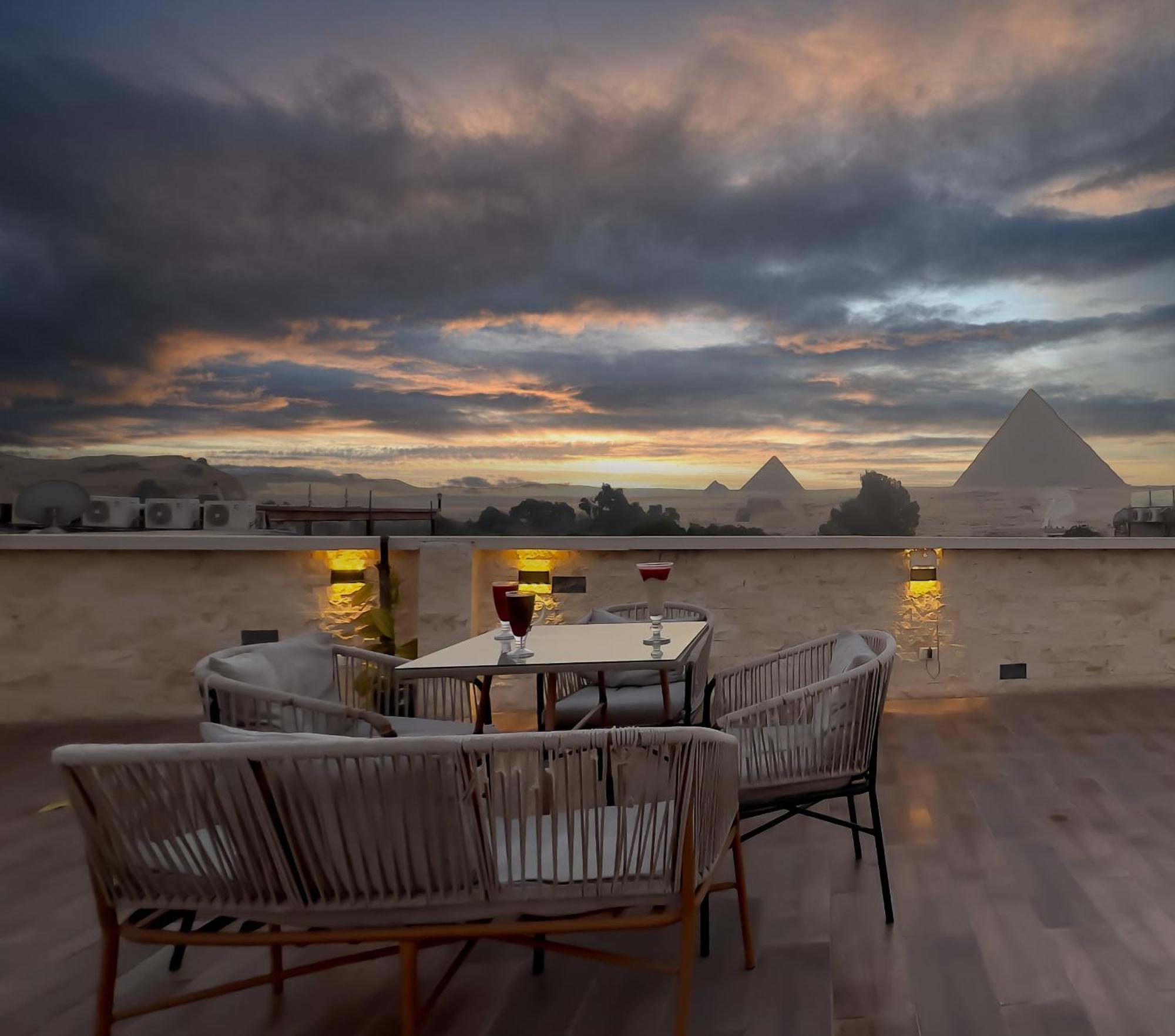 Pyramids Glory Inn Kafret el-Gabal Zewnętrze zdjęcie